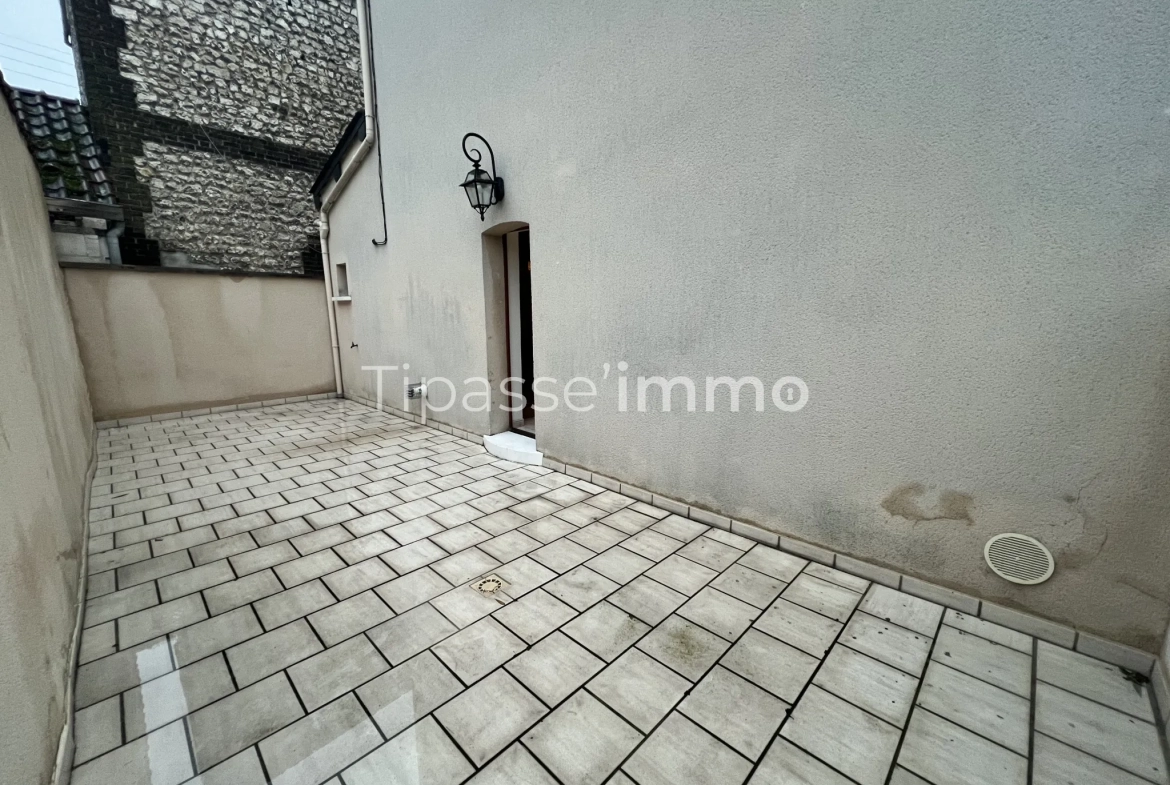 Maison F4 avec terrasse et jardin au Petit-Quevilly – Idéal premier achat 