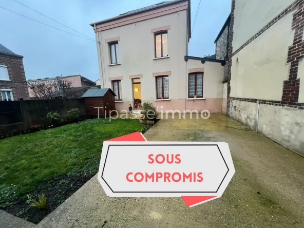 Maison F4 avec terrasse et jardin au Petit-Quevilly – Idéal premier achat