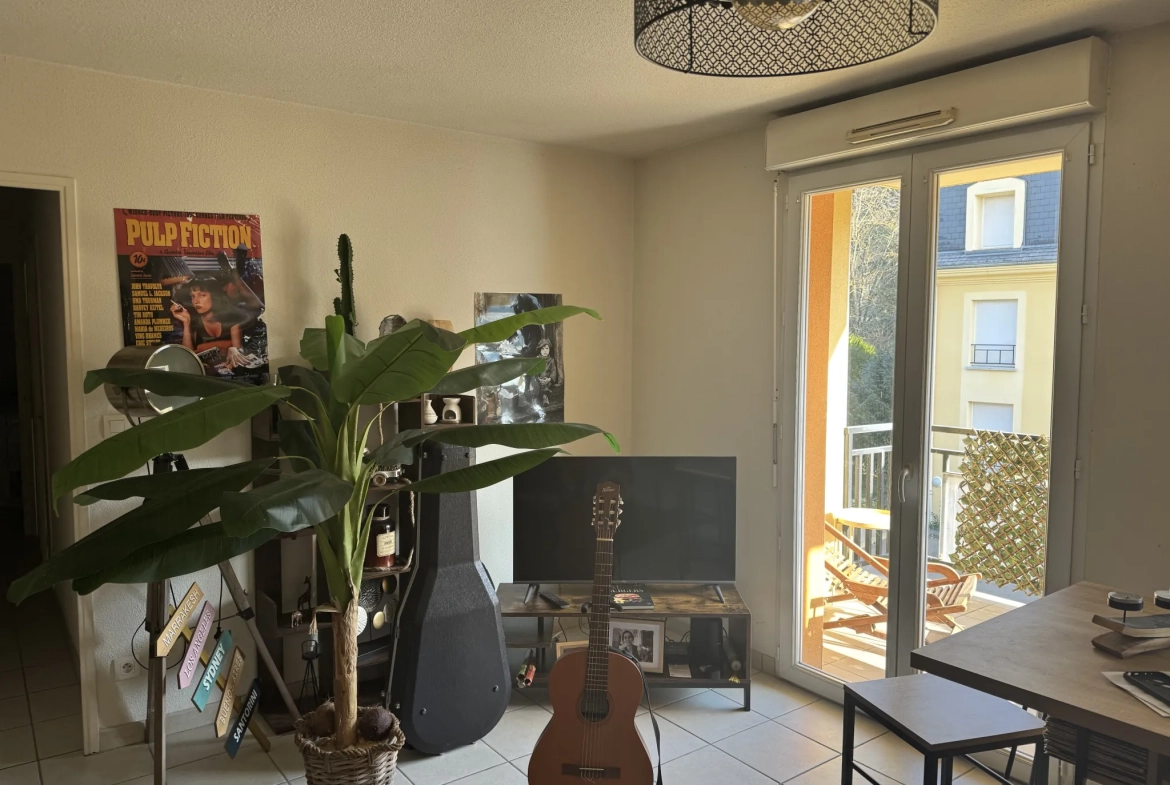 Appartement T3 avec terrasse à Sarlat - Résidence sécurisée et ascenseur 