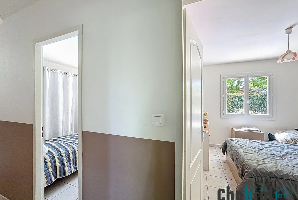 Maison de plain-pied avec piscine et 4 chambres à Campsas 