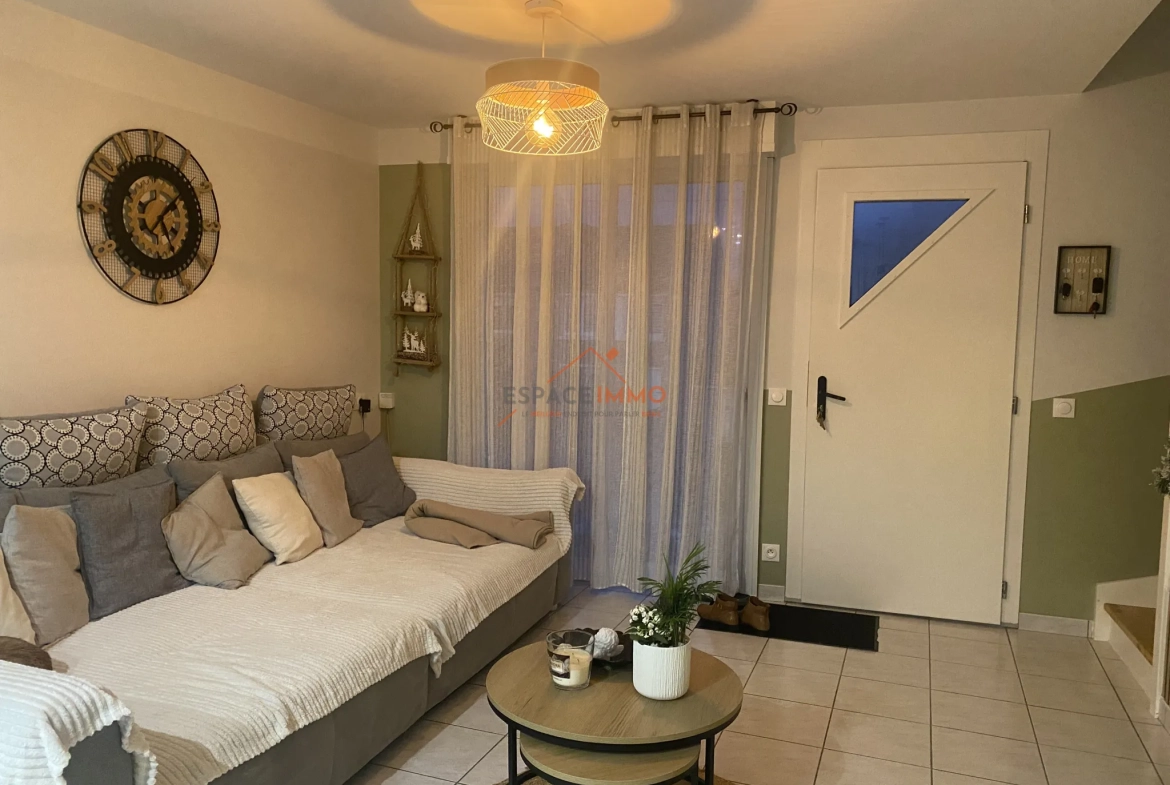 Maison individuelle de 93 m² avec 3 chambres, jardin et garage à Verchain-Maugré 