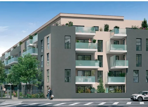 Appartement T2 avec balcon à La Seyne-sur-Mer – Livraison 2025