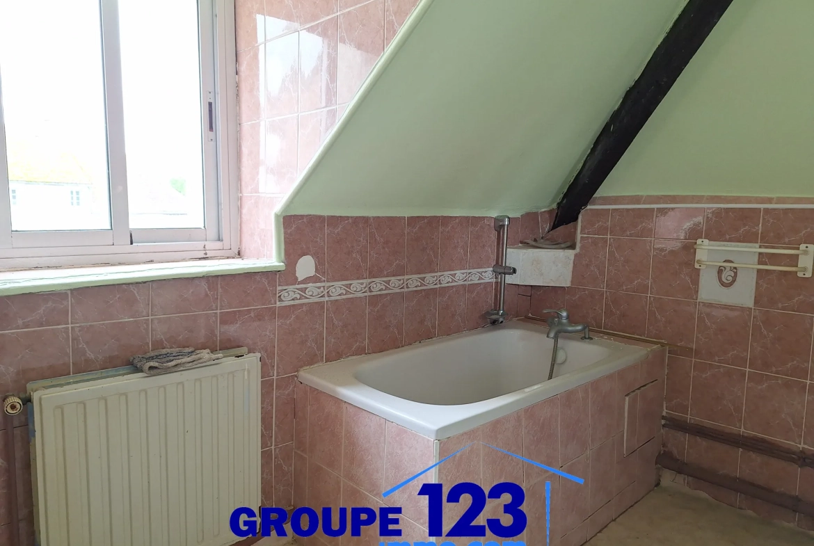 Ensemble immobilier à vendre au cœur de l'Isle-sur-Serein (89) avec maison et local commercial 