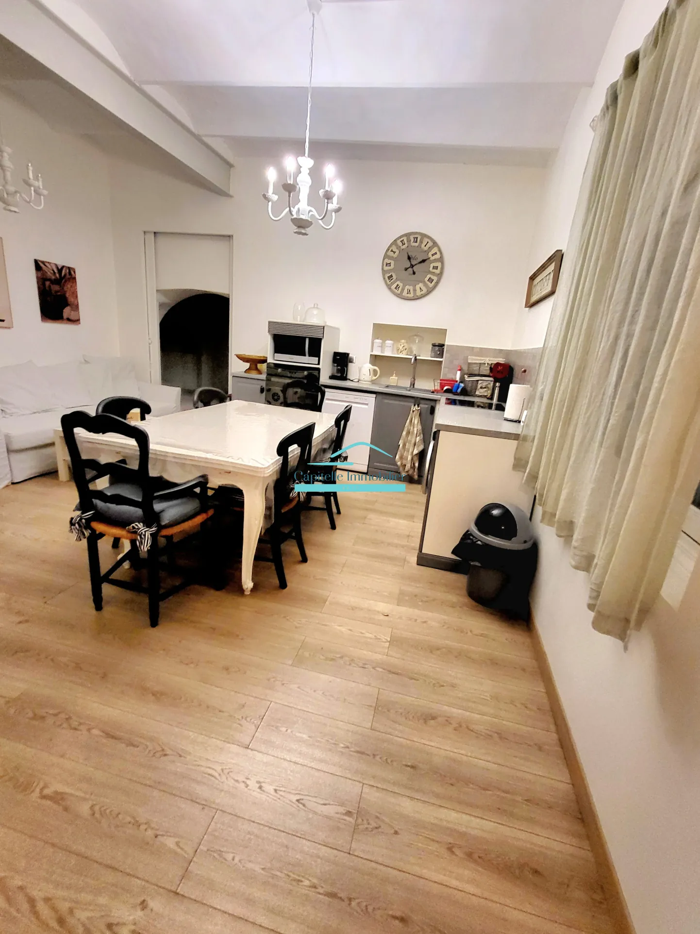 Vente appartement T3 de 51 m² à Frontignan centre, cave, jardin et cour 