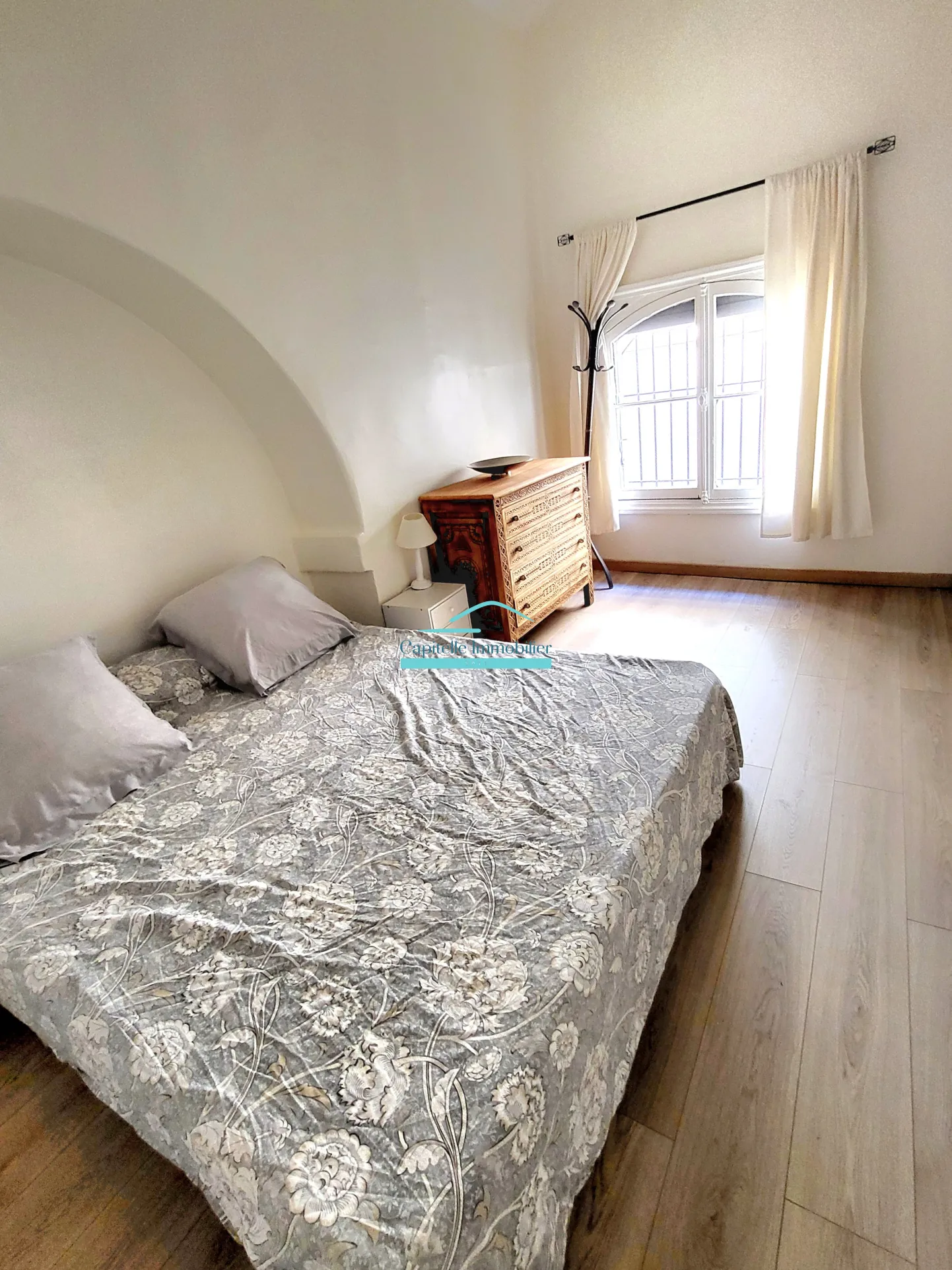 Vente appartement T3 de 51 m² à Frontignan centre, cave, jardin et cour 
