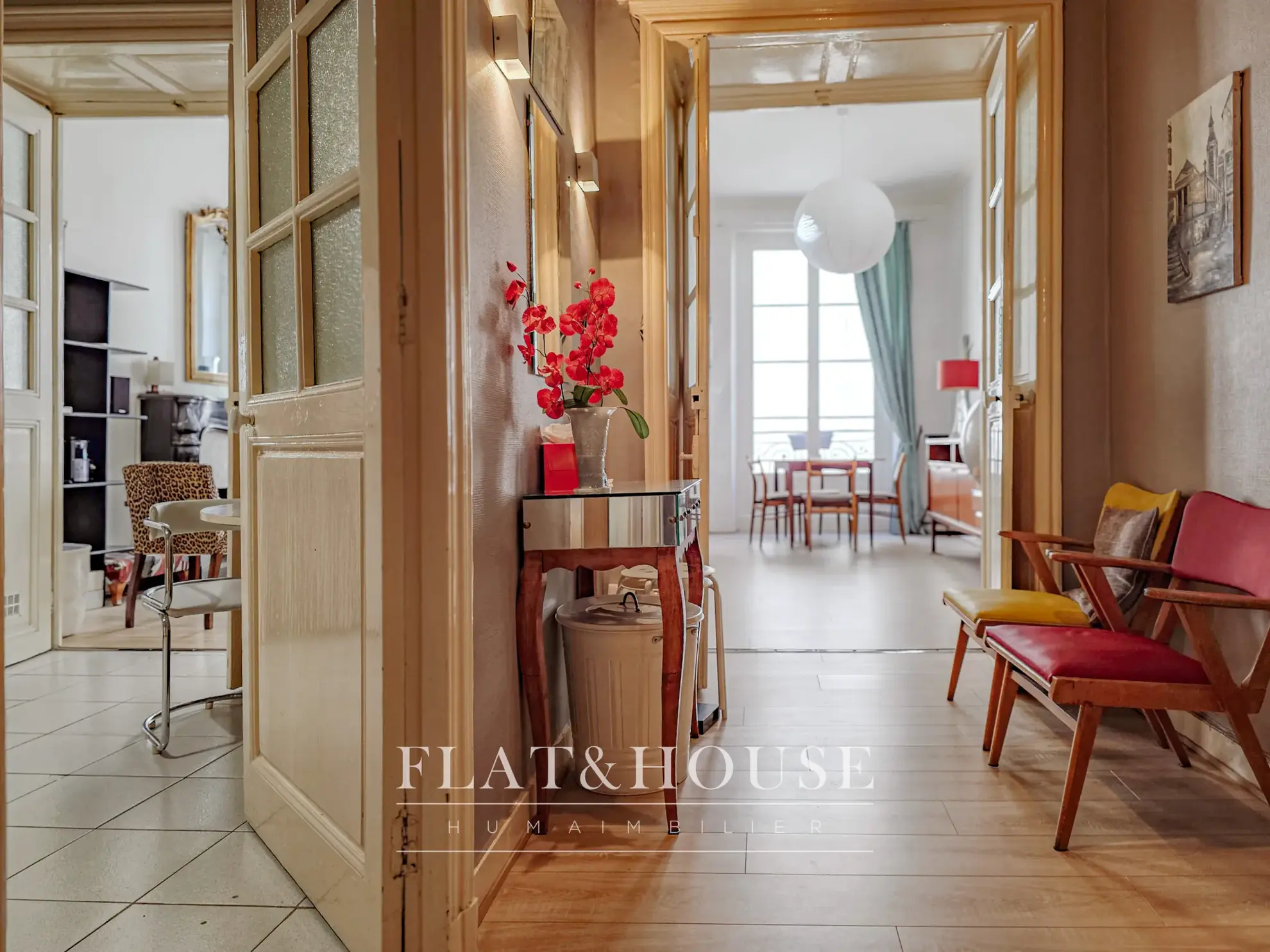 Appartement T2 lumineux de 61 m² à Nantes centre-ville 