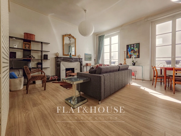 Appartement T2 lumineux de 61 m² à Nantes centre-ville
