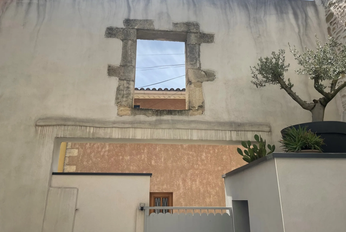 Maison en triplex avec cour et jacuzzi à Generac, cœur de la Petite Camargue 