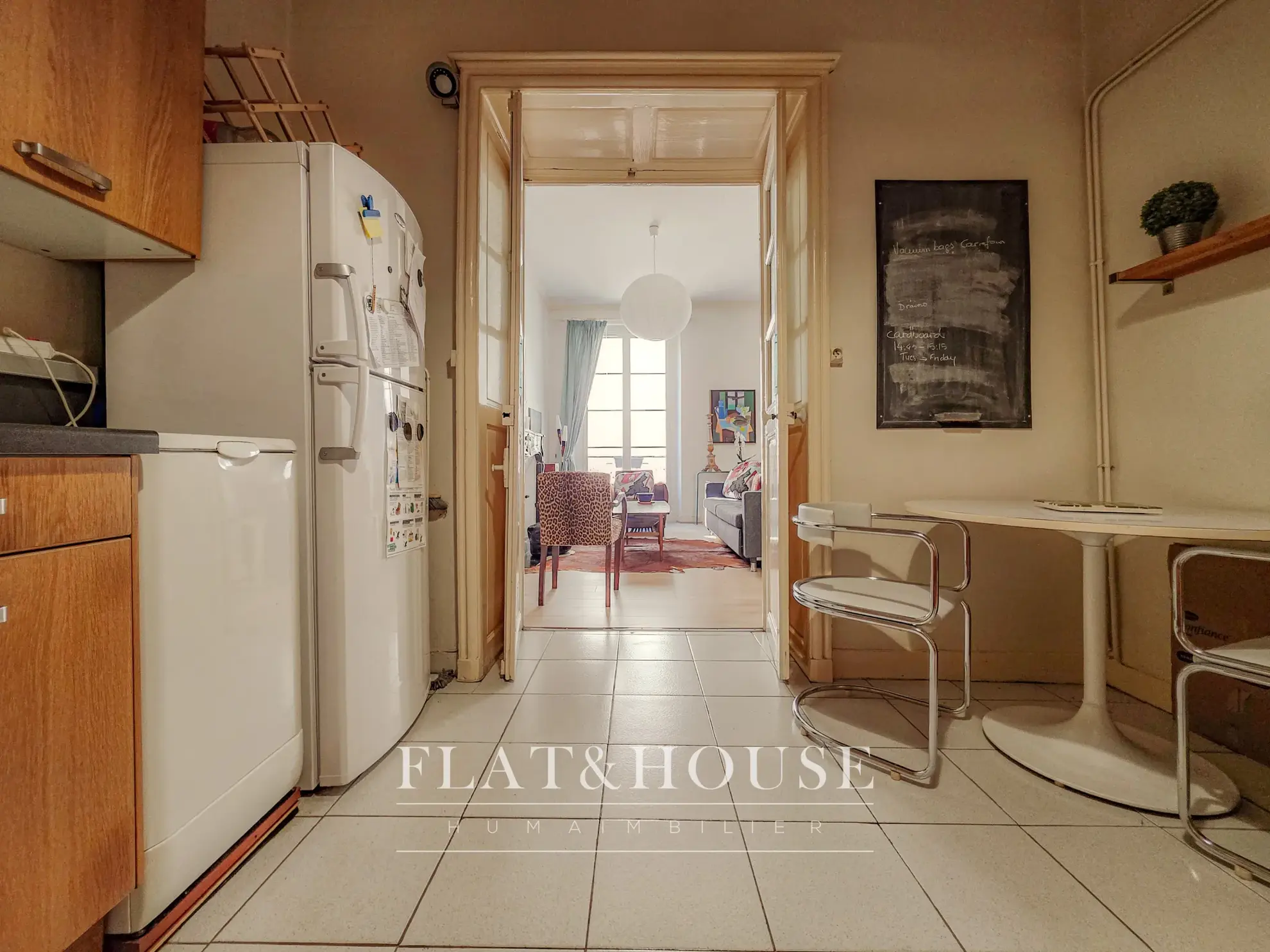 Appartement T2 lumineux de 61 m² à Nantes centre-ville 