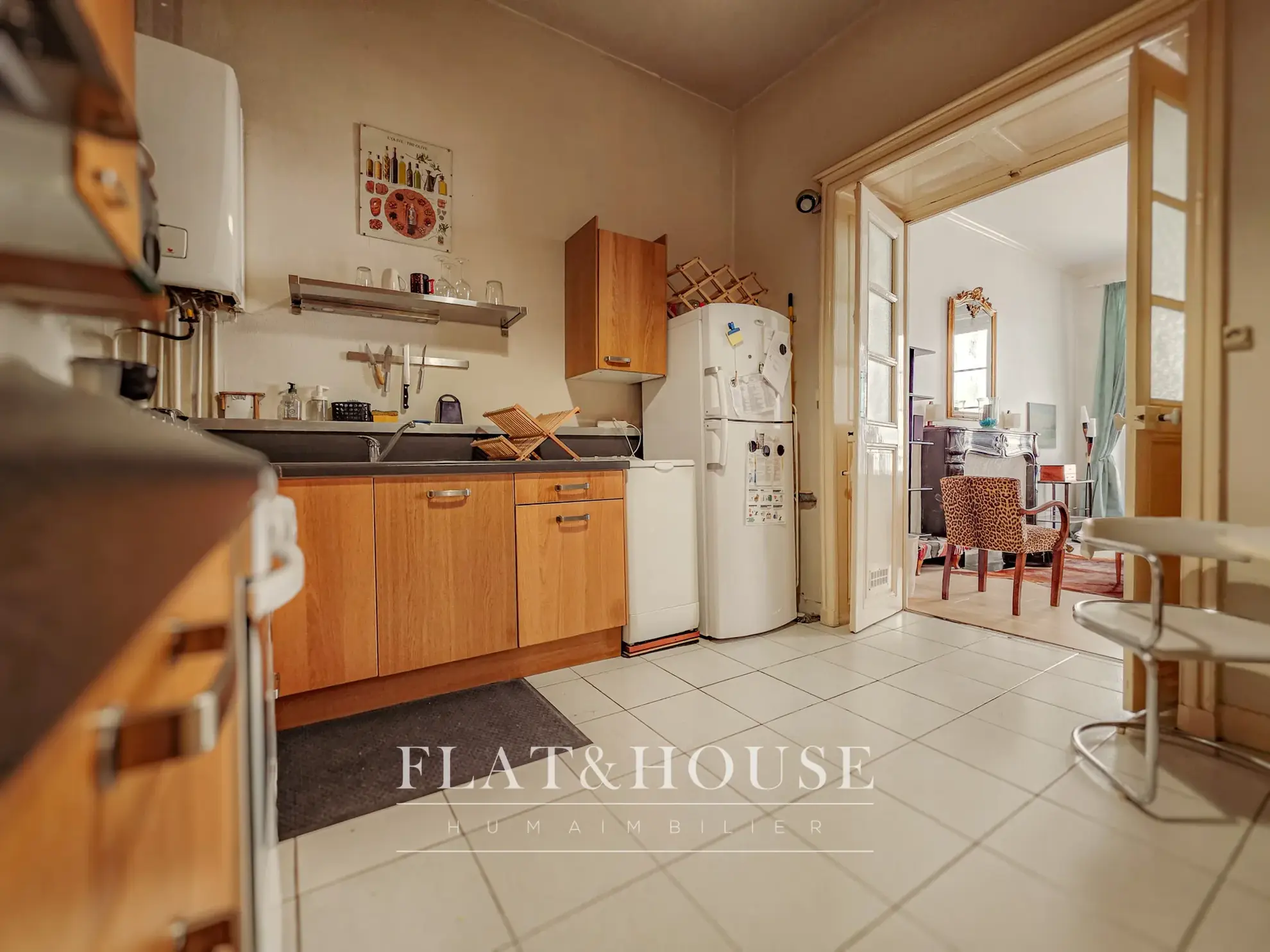 Appartement T2 lumineux de 61 m² à Nantes centre-ville 