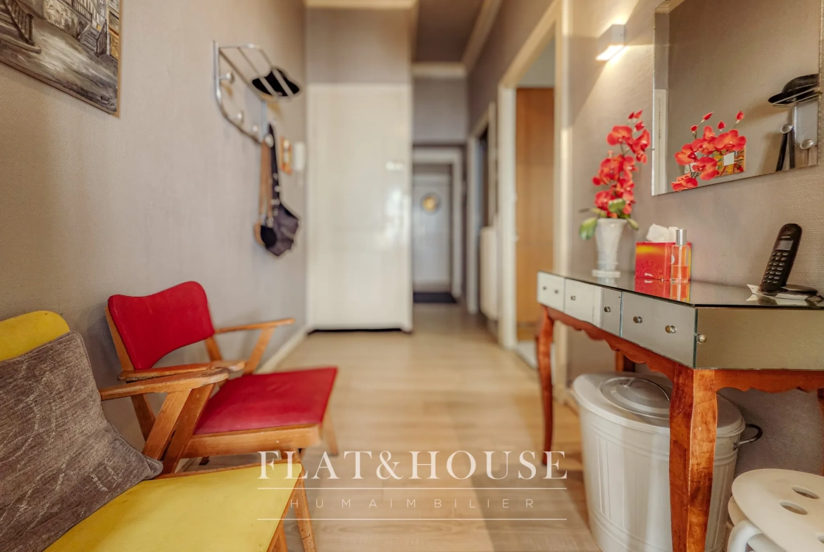 Appartement T2 lumineux de 61 m² à Nantes centre-ville 