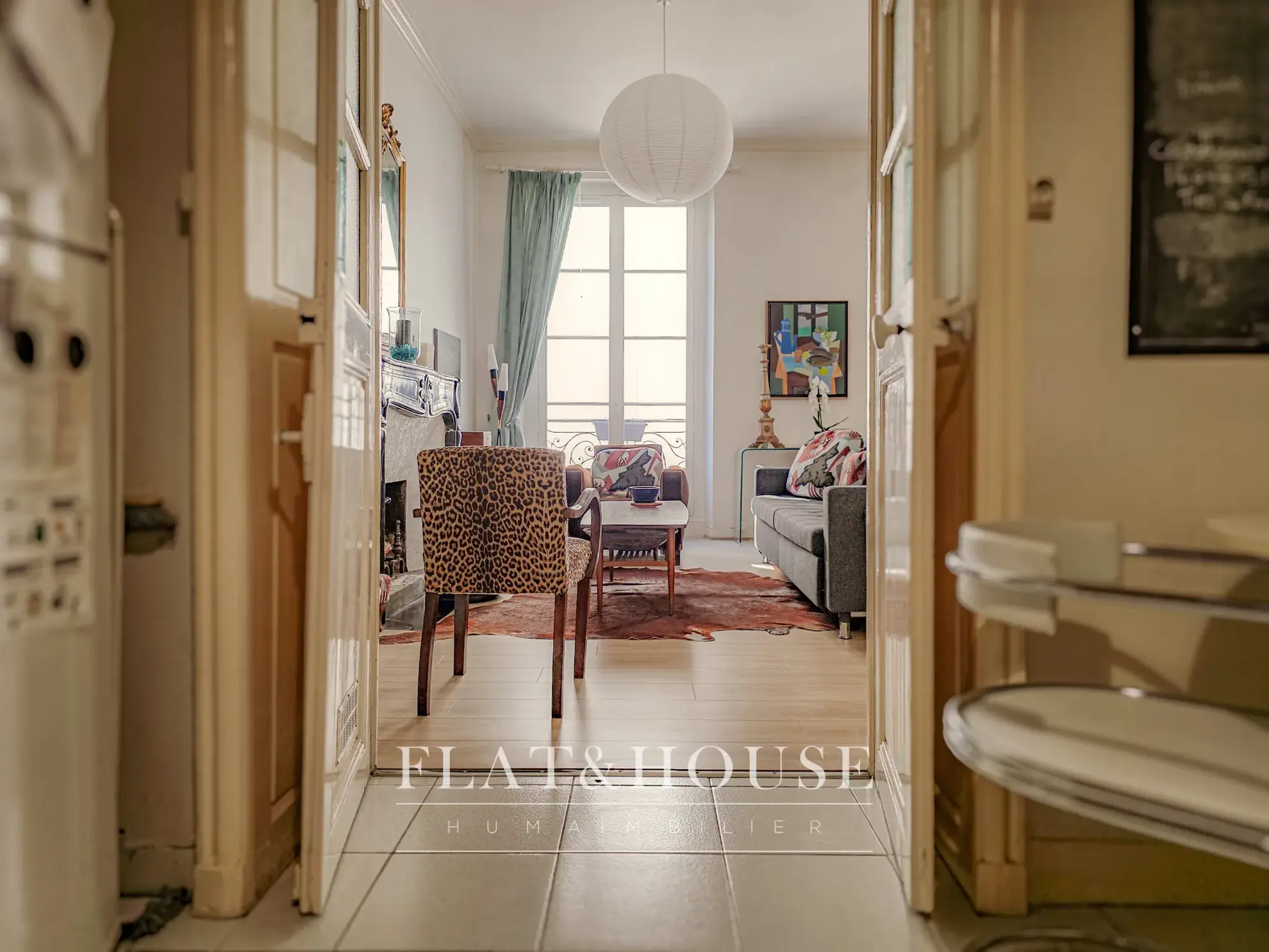 Appartement T2 lumineux de 61 m² à Nantes centre-ville 