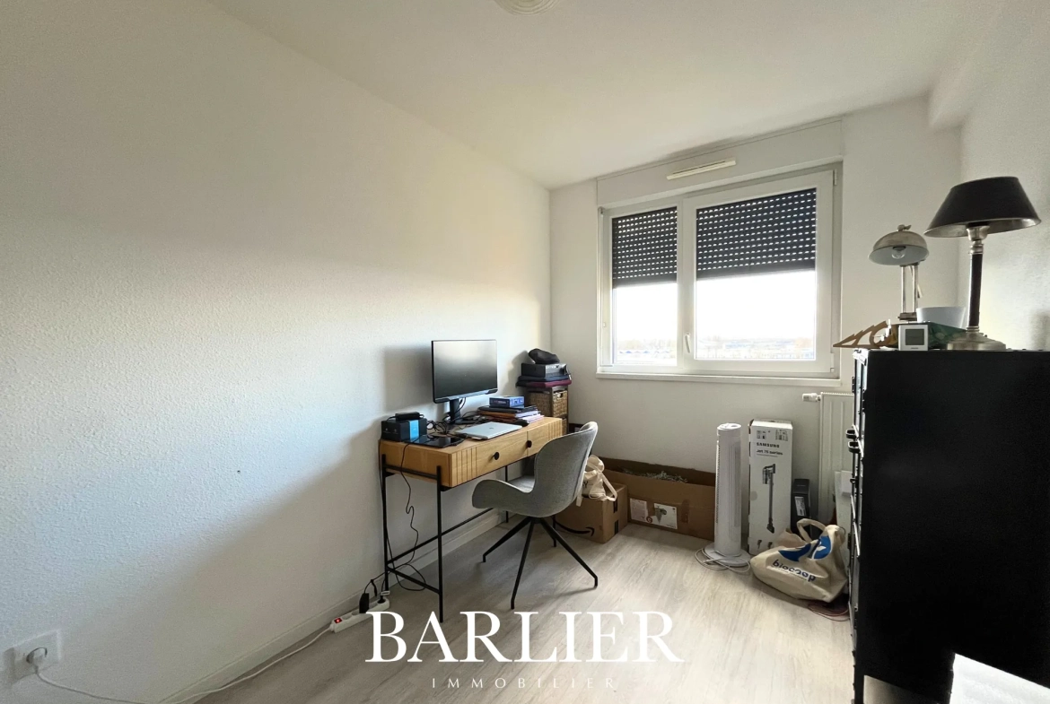 Appartement 3 pièces de 60m² avec balcon à Strasbourg, quartier de la Meinau 