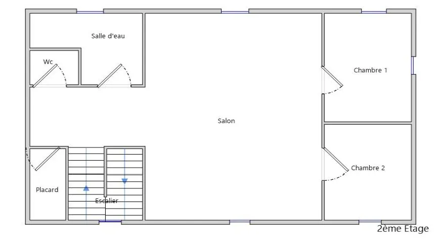 Appartement lumineux de 67 m² dans la cité médiévale de Laon 