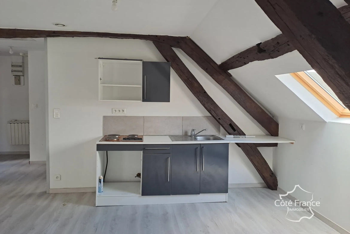 Appartement lumineux de 67 m² dans la cité médiévale de Laon 