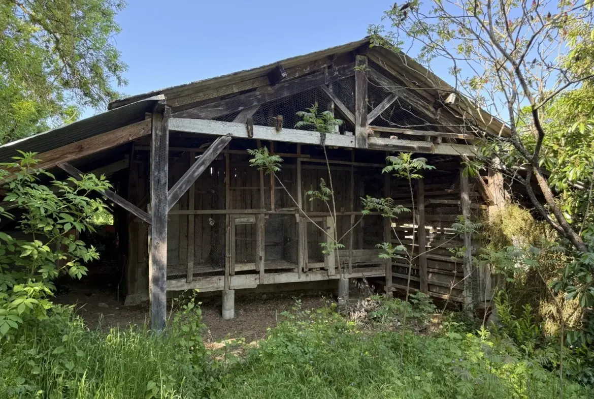 Maison de hameau de 206 m² avec dépendances et terrain arboré près de Larroque-sur-losse 