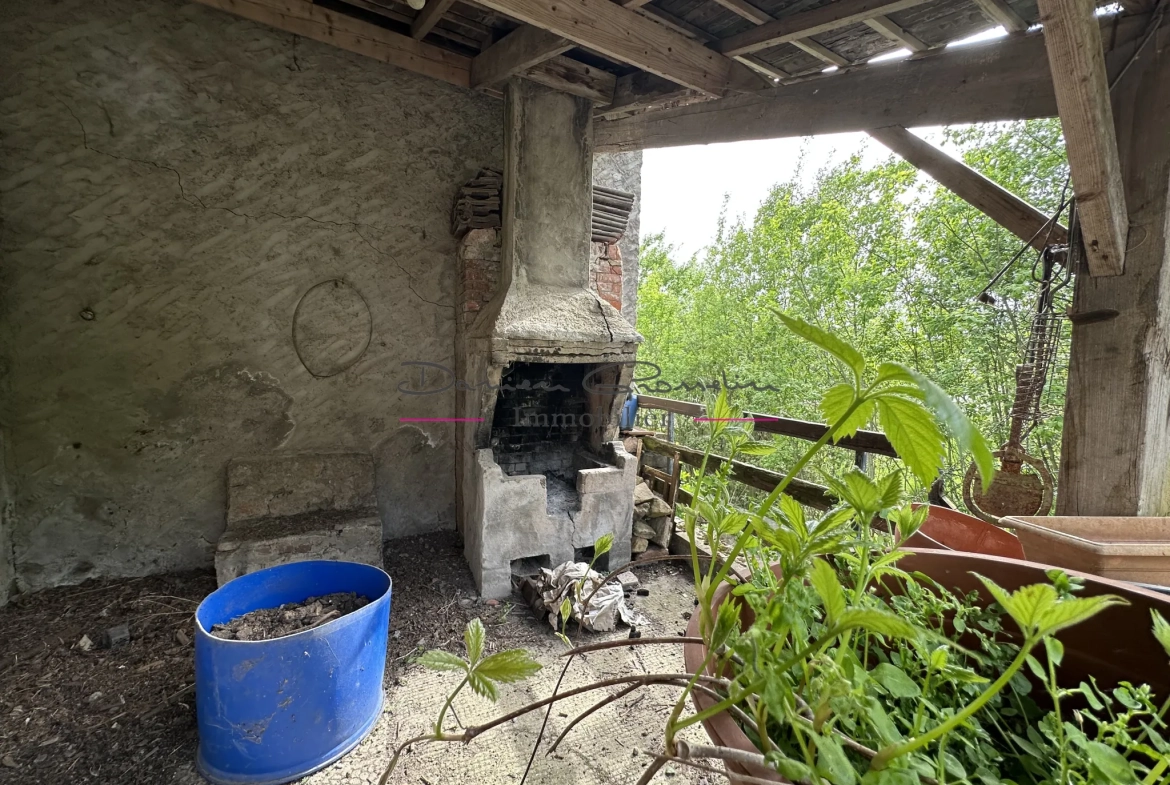 Maison de caractère à Cours-la-Ville avec grand potentiel et dépendance 