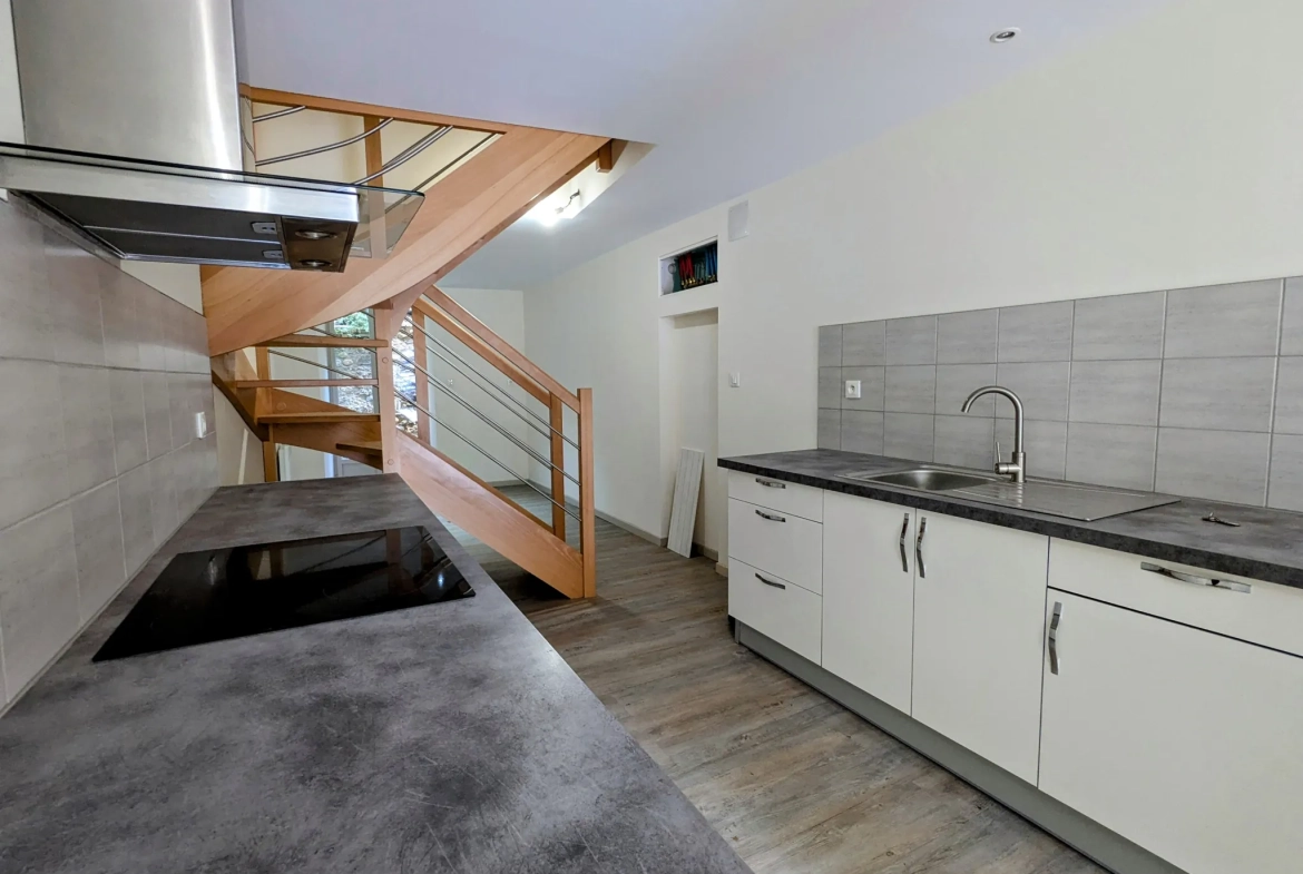 Maison rénovée avec terrasse à Saint-Laurent-de-la-Cabrerisse - 3 chambres et sans travaux 