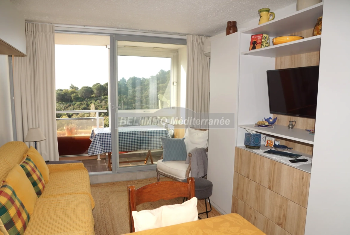 Studio avec Vue Mer à Cavalaire-sur-Mer proche de la plage 