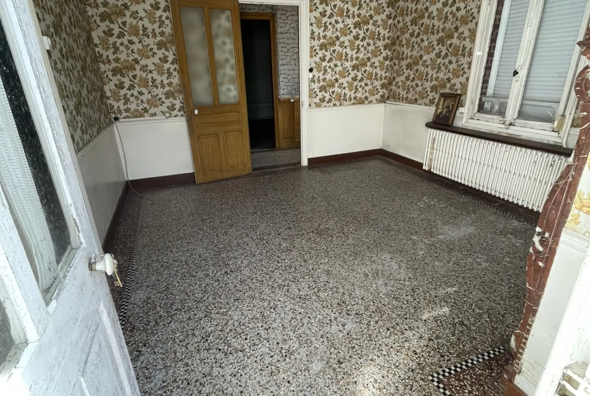 Maison ancienne de 105 m² à Marcelcave avec potentiel et dépendances 