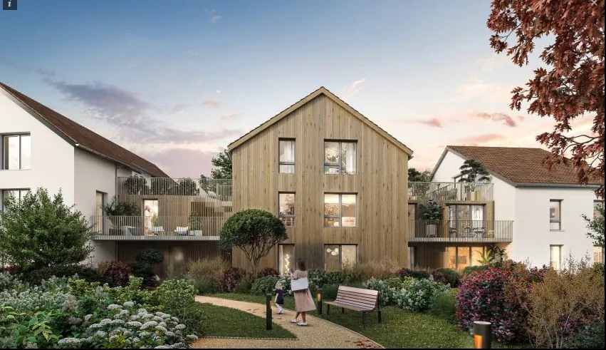Appartement 3 pièces avec balcon et parking à Crécy-la-Chapelle - Livraison 2025 