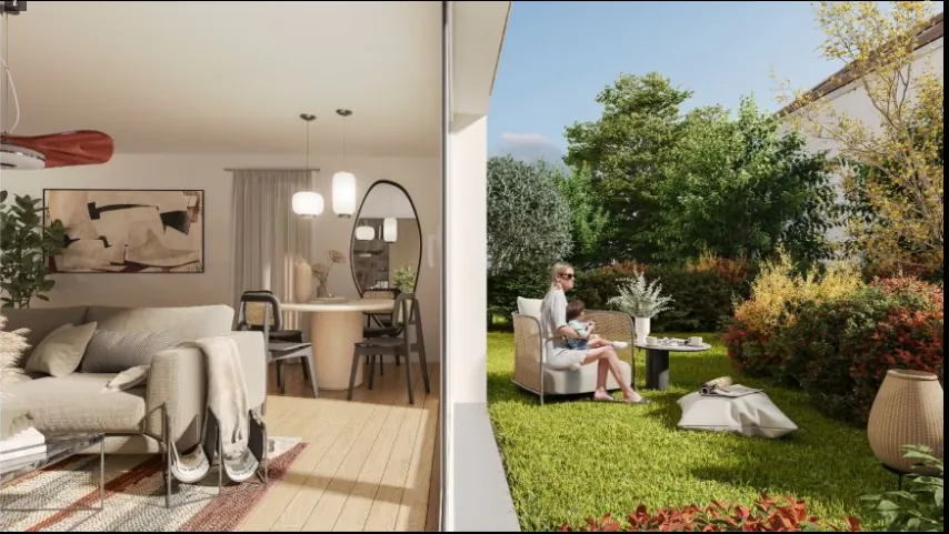 Appartement 3 pièces avec balcon et parking à Crécy-la-Chapelle - Livraison 2025 
