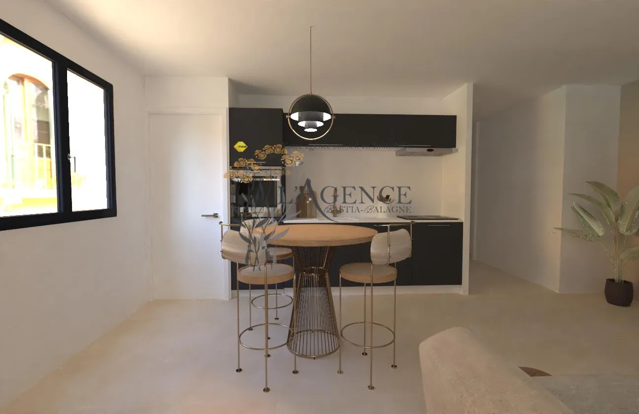 Très bel appartement T2 de 57m2 proche du vieux port de Bastia 