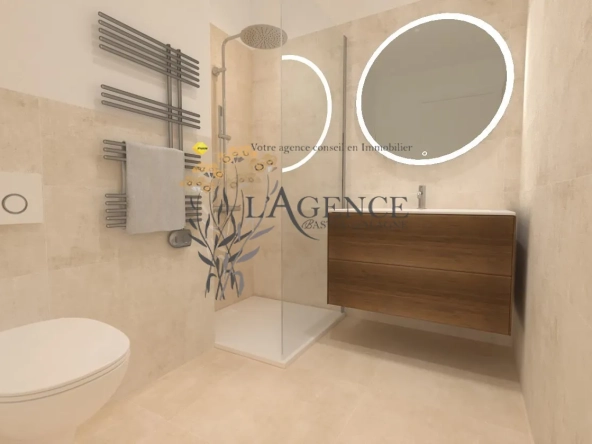 Très bel appartement T2 de 57m2 proche du vieux port de Bastia 