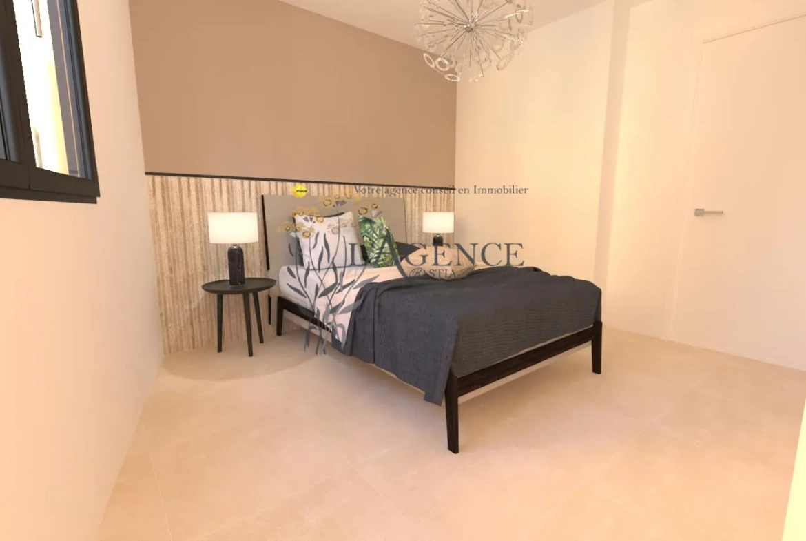 Très bel appartement T2 de 57m2 proche du vieux port de Bastia 