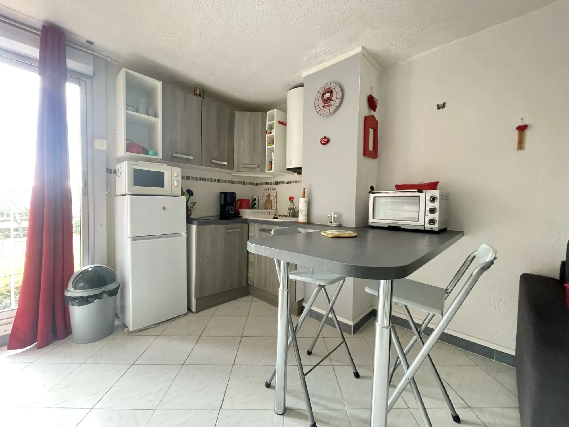 Studio cabine proche Mont Saint-Martin avec parking au Cap d'Agde 