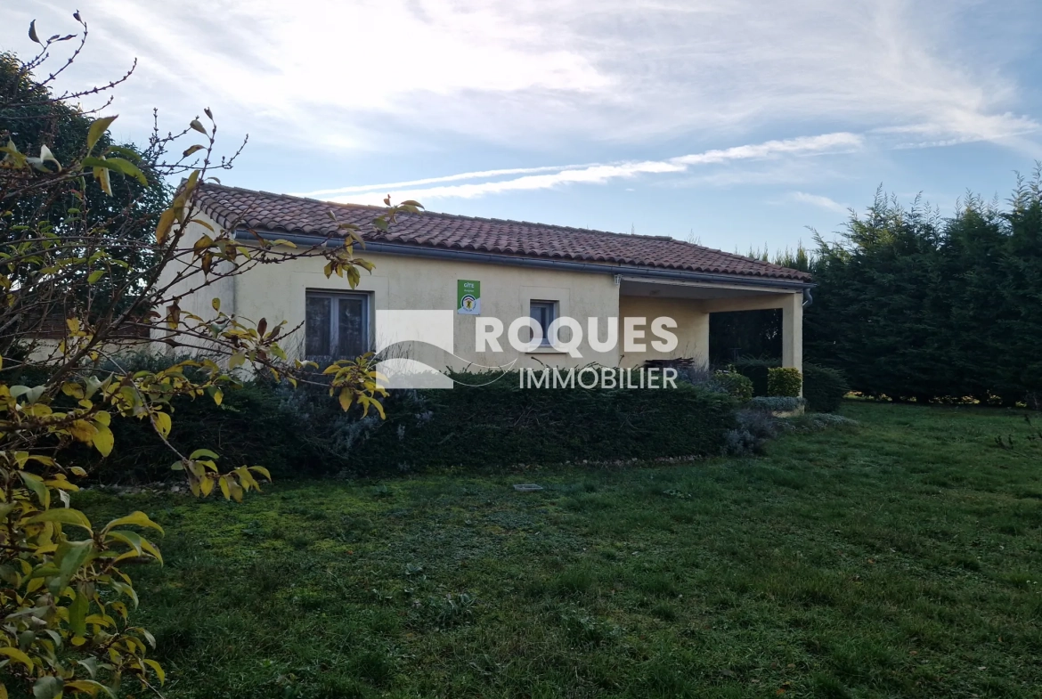 Villa de plain-pied 65 m² avec terrasse à La Couvertoirade proche Millau 