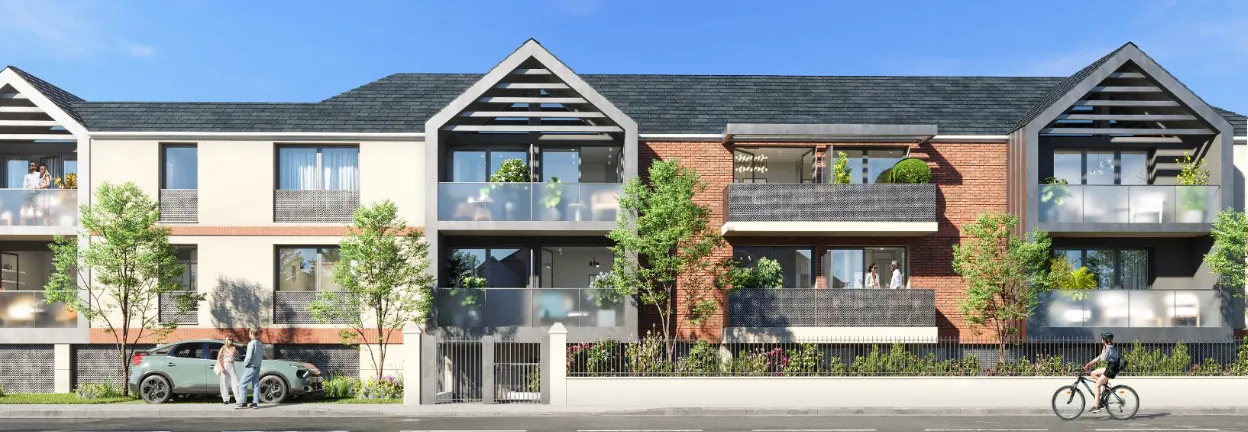 Appartement T2 neuf à Saint-Jean-le-Blanc avec parking, livraison 2025 