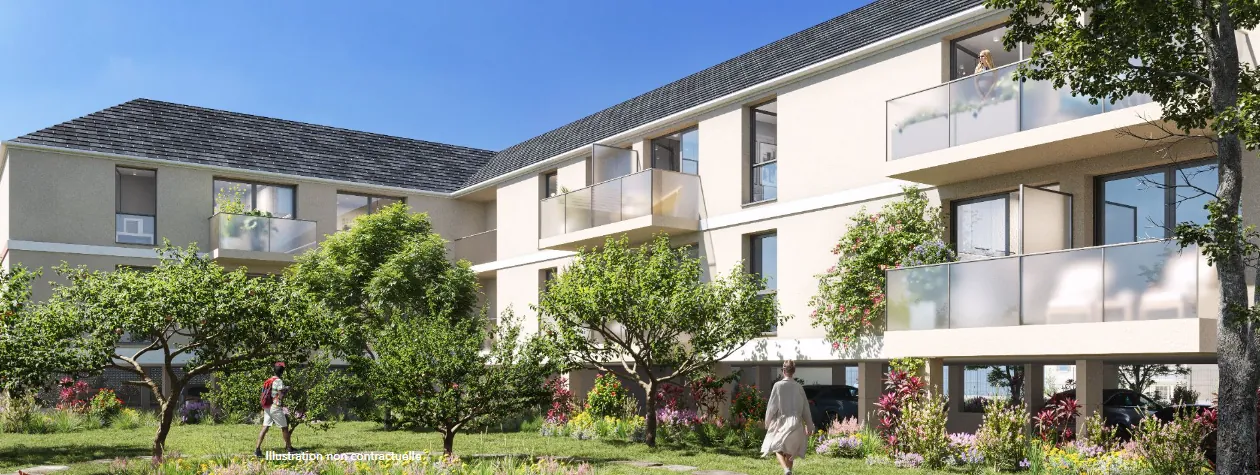 Appartement T2 neuf à Saint-Jean-le-Blanc avec parking, livraison 2025 