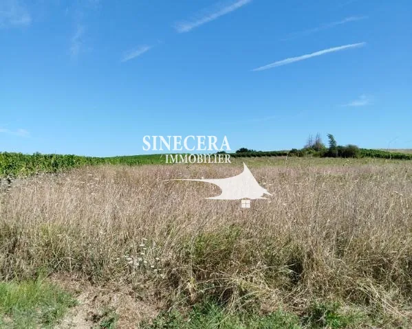 Terrain constructible de 1700 m² à vendre à Montazeau, environnement calme et proche des vignobles 