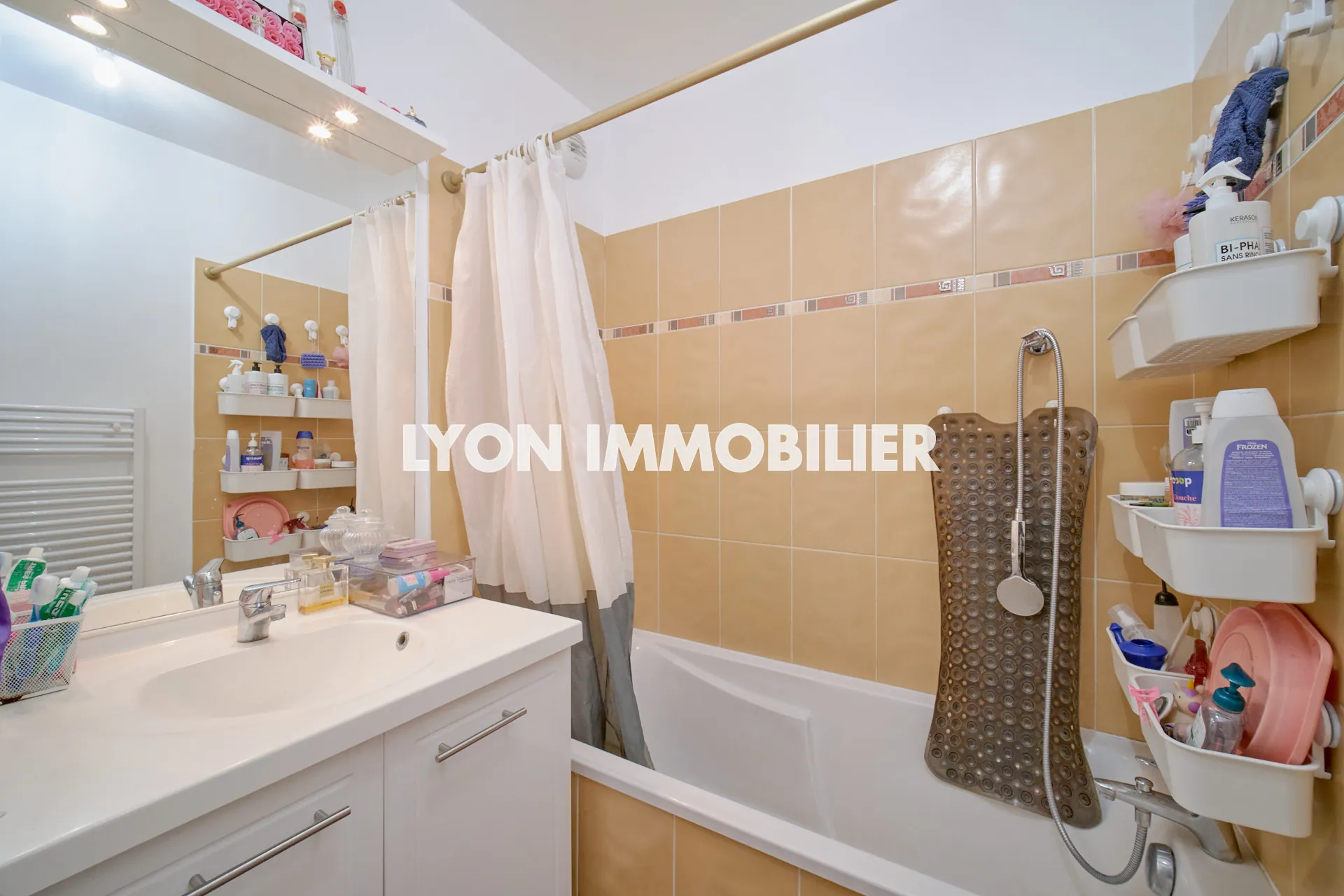 Appartement T3 à vendre à Lyon La Duchère - 63 m² avec garage et loggia 