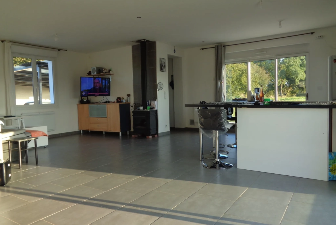 Charmante maison avec grand terrain à Treffieux - Confort et tranquillité 