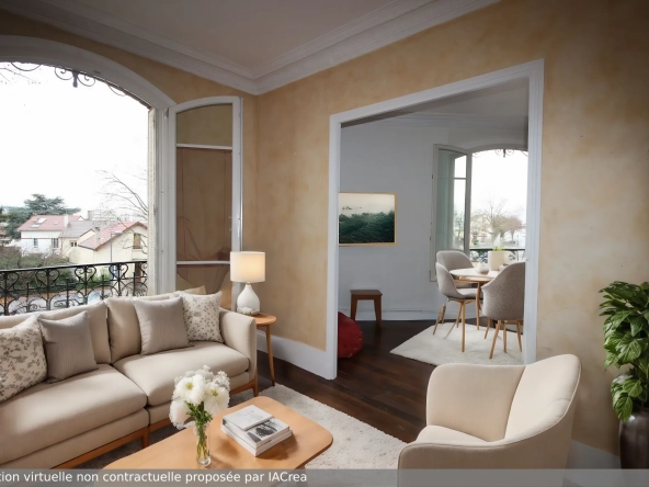Appartement 3 pièces avec charme de l'ancien à Créteil Bordières