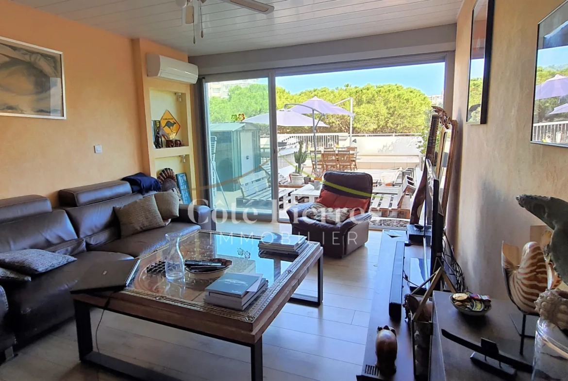 Charmant T2 avec terrasse et vue port à Carnon-Plage - Idéalement situé 