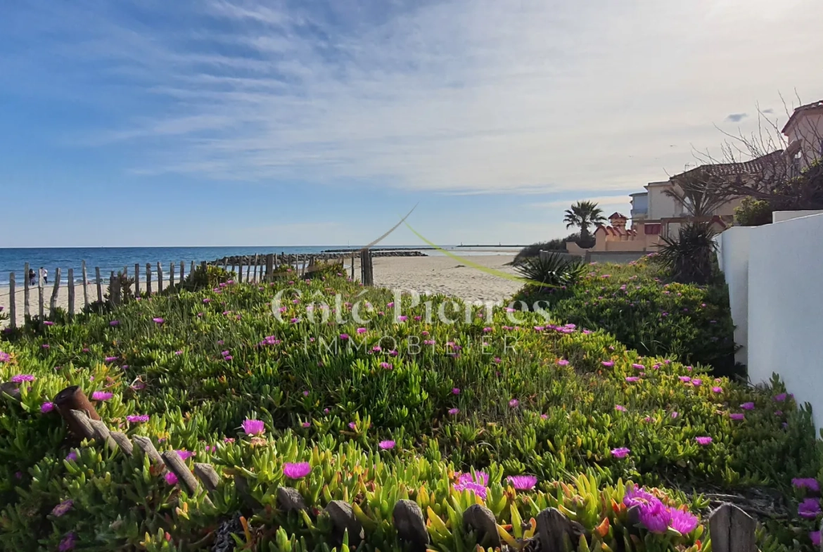Charmant T2 avec terrasse et vue port à Carnon-Plage - Idéalement situé 