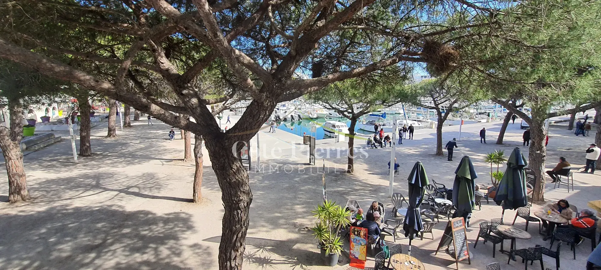 Charmant T2 avec terrasse et vue port à Carnon-Plage - Idéalement situé 