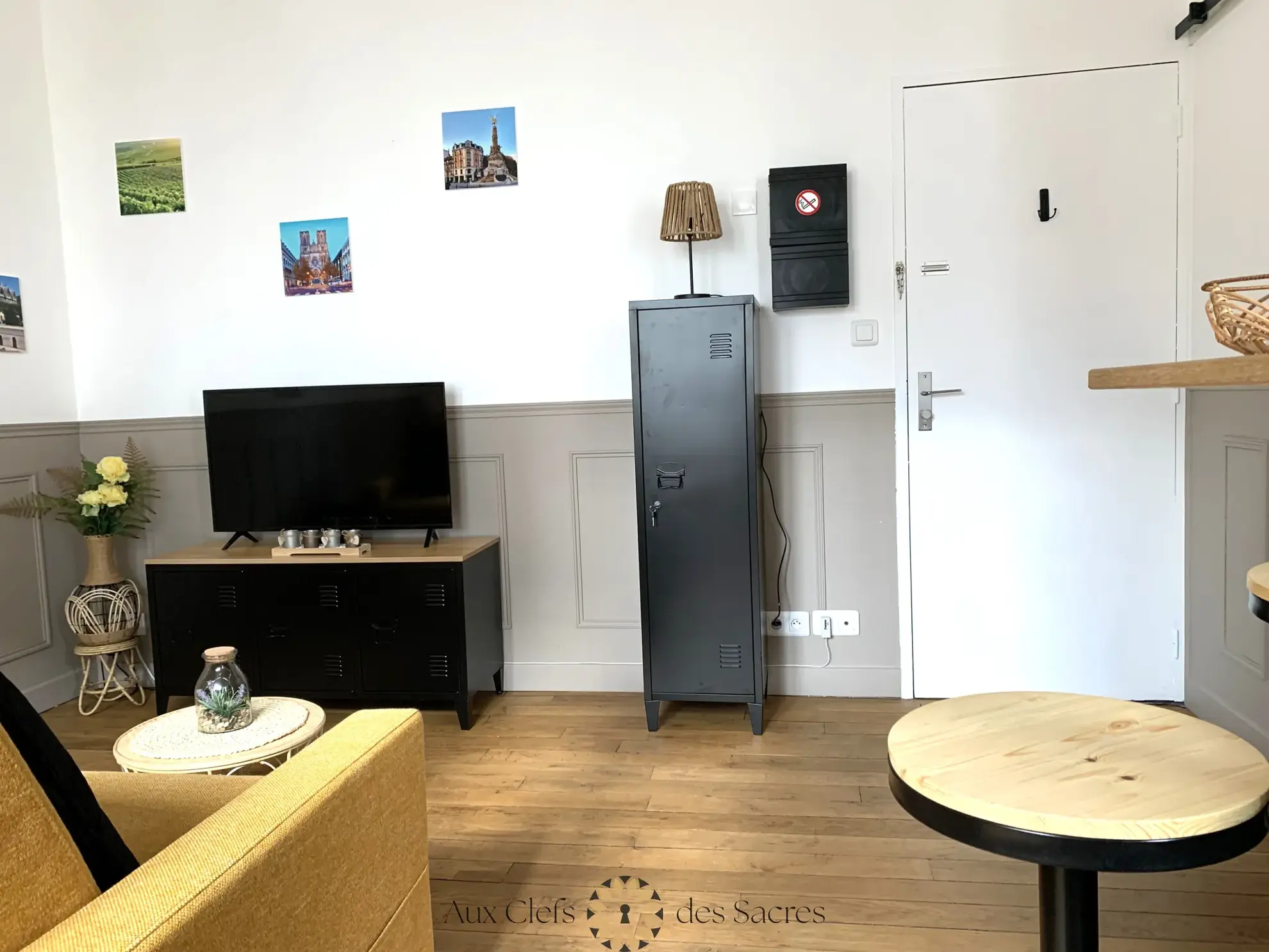 Studio rénové et meublé à Reims, investissement clé en main 