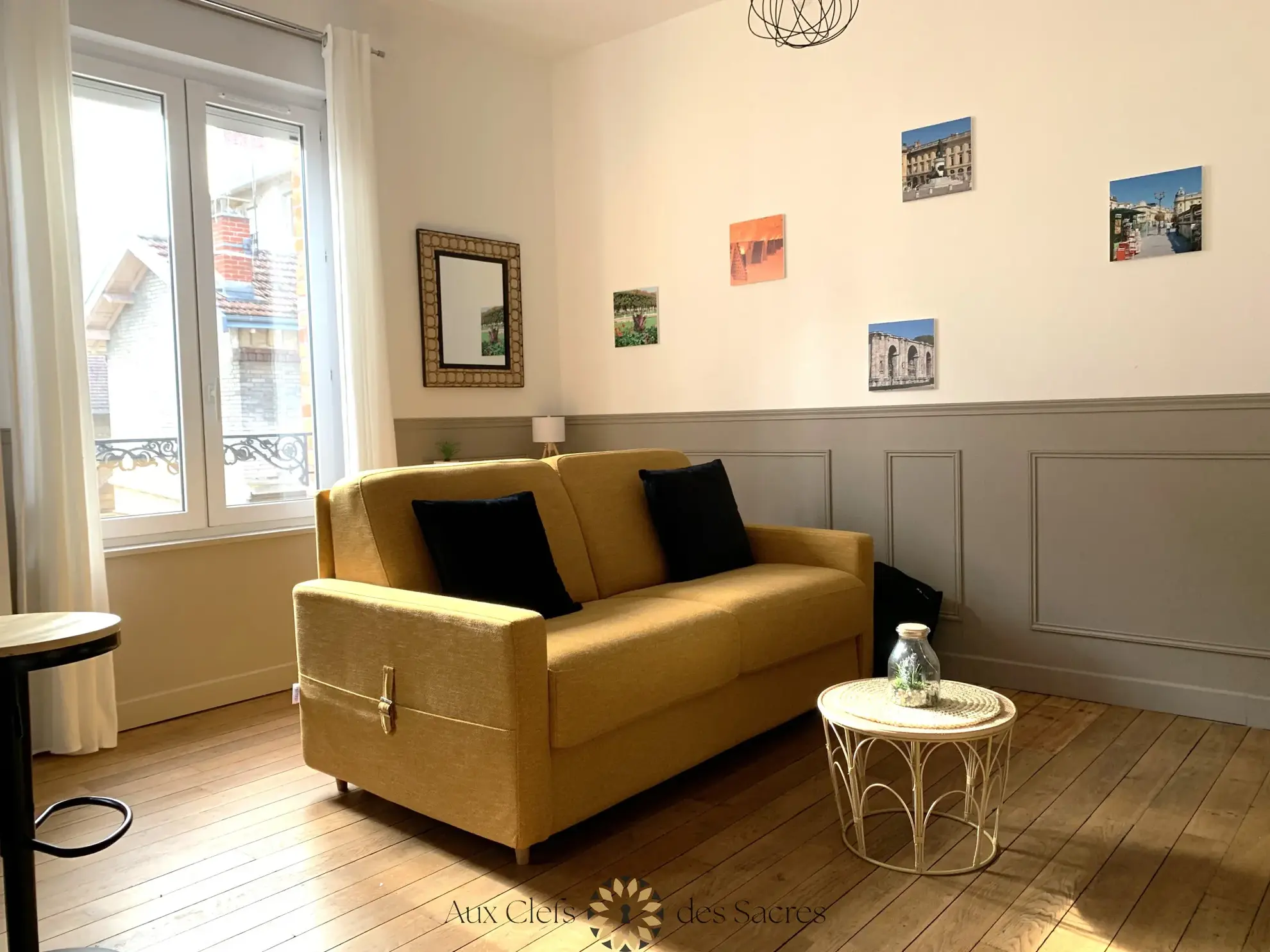 Studio rénové et meublé à Reims, investissement clé en main 