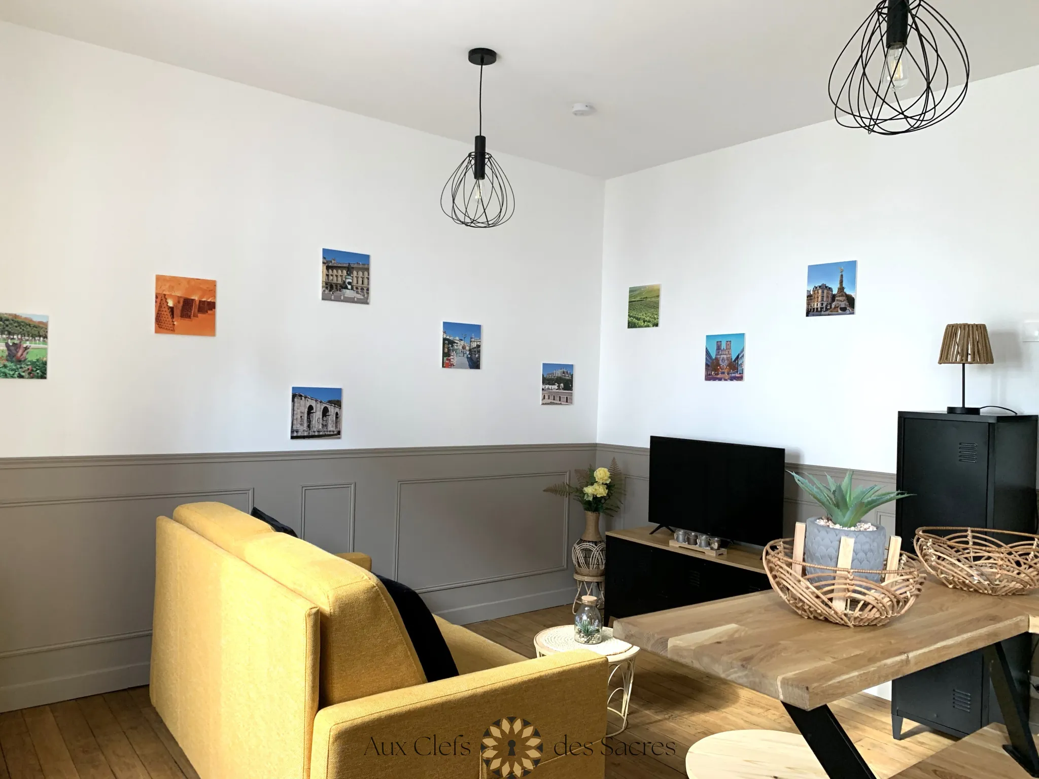 Studio rénové et meublé à Reims, investissement clé en main 