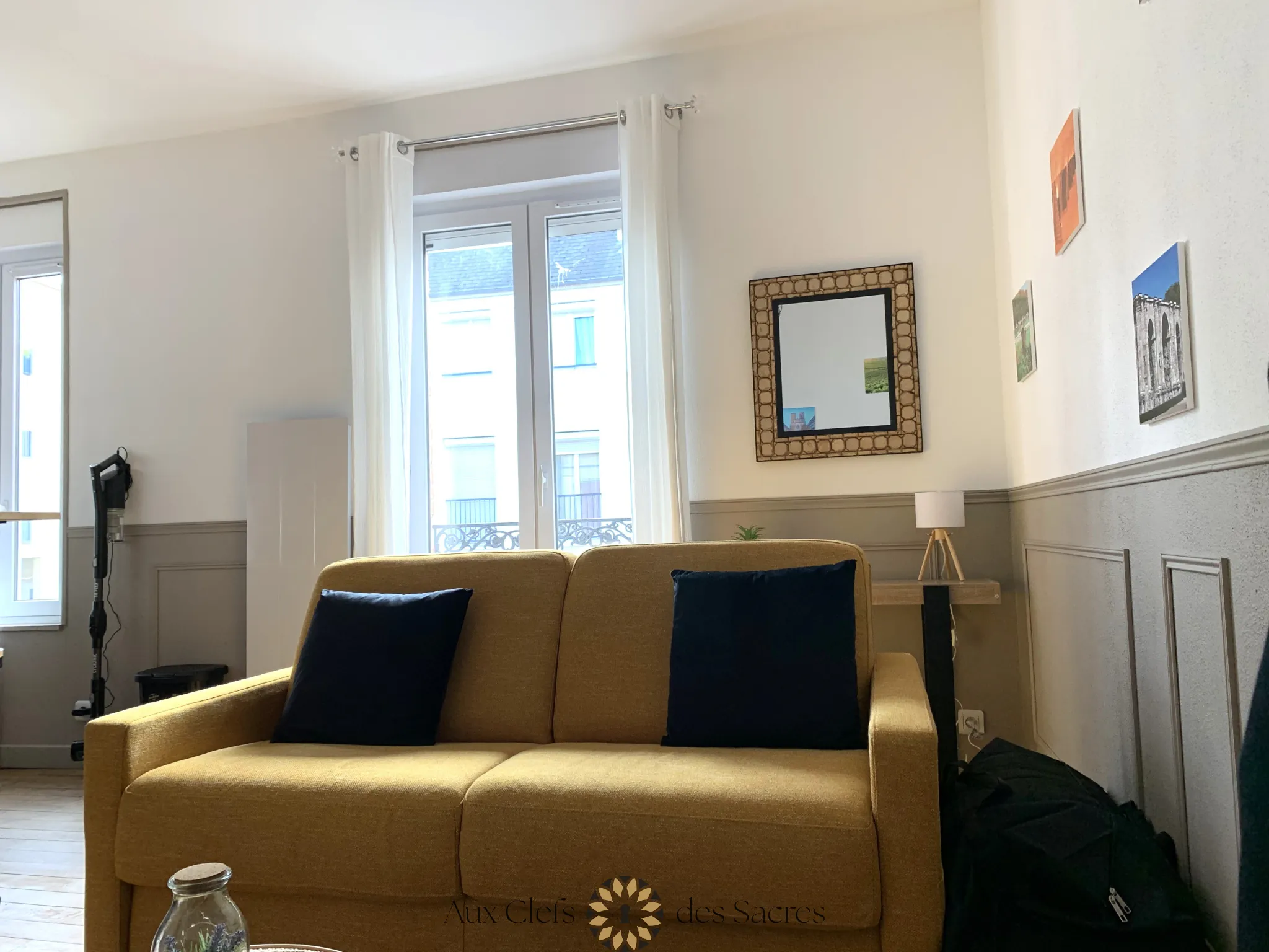 Studio rénové et meublé à Reims, investissement clé en main 