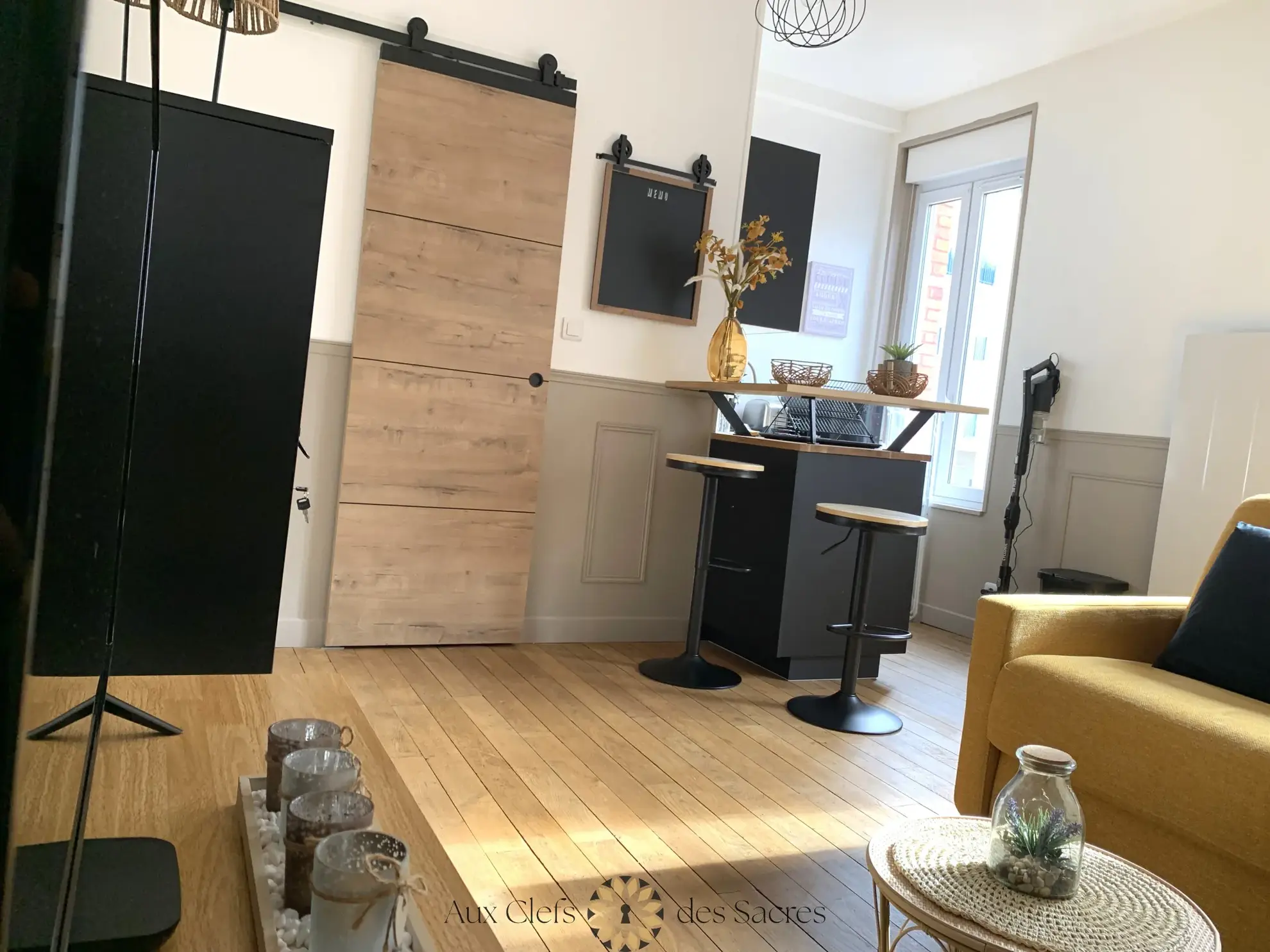 Studio rénové et meublé à Reims, investissement clé en main 