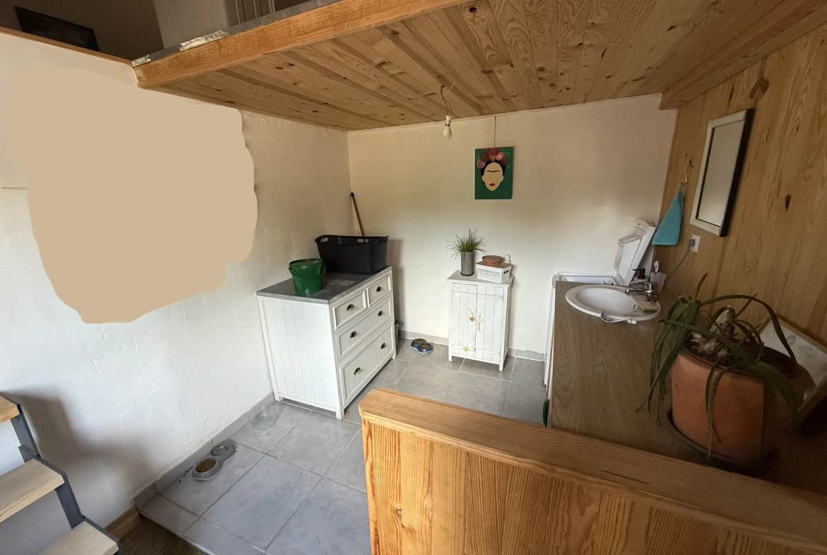 Charmante maison ancienne de 74 m² avec terrain arboré à Bellerive-sur-Allier 