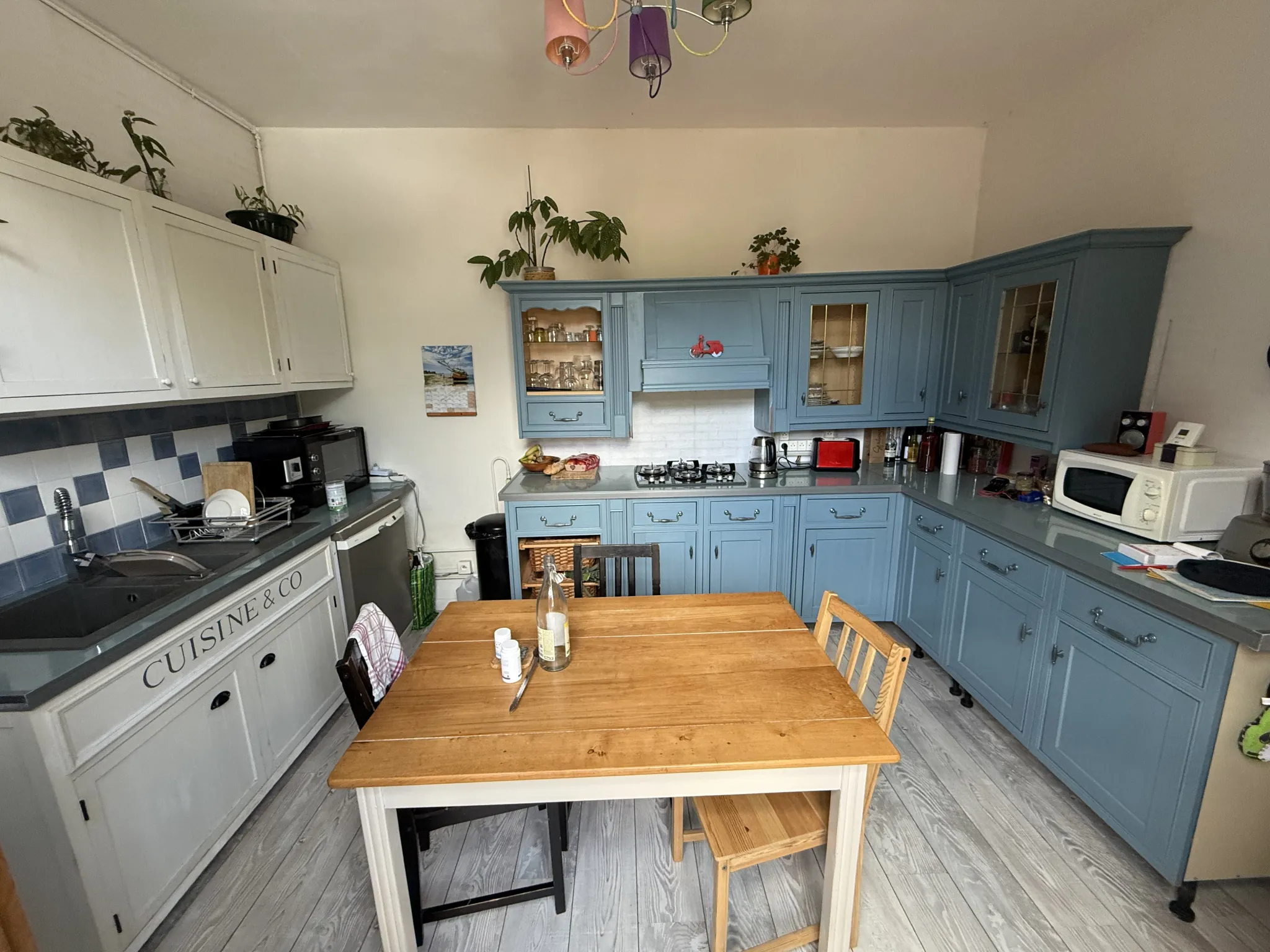 Charmante maison ancienne de 74 m² avec terrain arboré à Bellerive-sur-Allier 