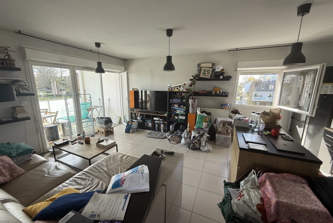 Achat appartement T3 lumineux avec terrasse à Pessac dans l’éco-quartier de l’Artigon 