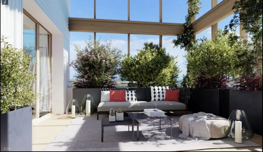 Studio neuf à Nantes avec loggia, livraison janvier 2025, prix 231 000 € 