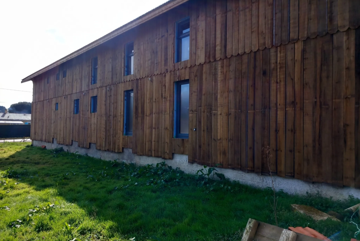Belle maison passive rénovée avec 6 chambres à Auros, proche de Langon 
